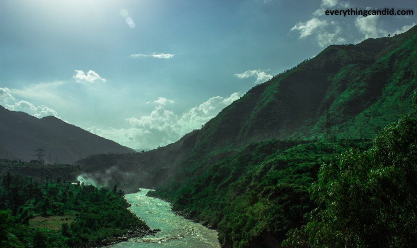 Overlooking Satluj Valley