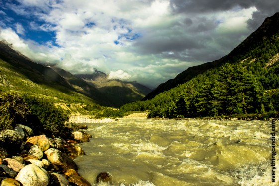 River, Baspa, Himalaya, Chhitkul, 