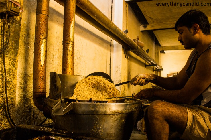 Its getting ready....aroma at its peak