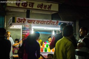 Sarafa Bazaar, Indore, Joshi, Sabudana, Bhutte Ka Kiss, Indore, India, Street Food, Food Street, Night life
