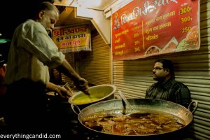 Sarafa Bazaar, Indore, Joshi, Sabudana, Bhutte Ka Kiss, Indore, India, Street Food, Food Street
