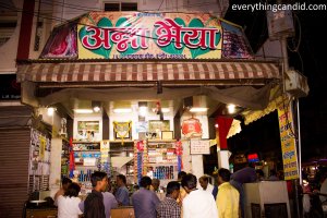 Sarafa Bazaar, Indore, - Anna Bhaiyya’s paan shop is a more than 100 years old shutter less shop
