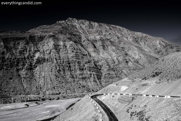 Way down from Dhankar!