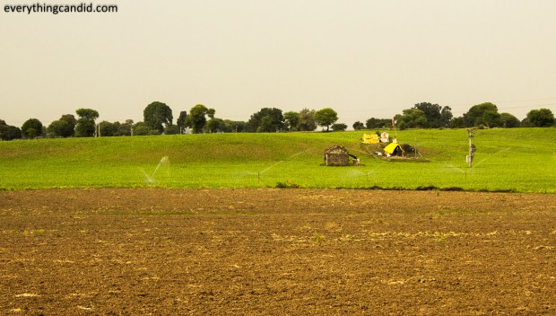 Rural Landscapes from Madhya Pradesh Road to Bhedaghat near Jabalpur.