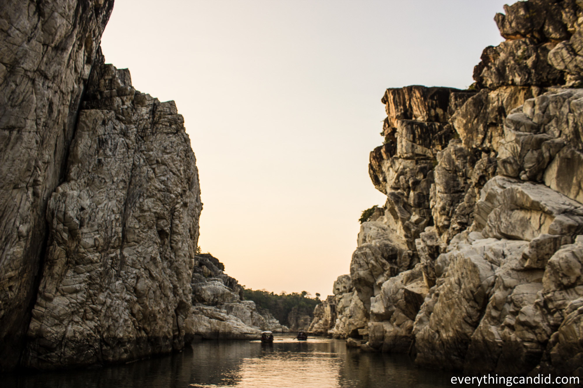 White Marble Rocks of Bhedaghat!