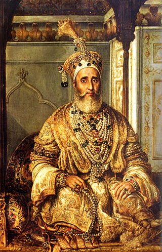 Bahadur Shah Zafer Painting