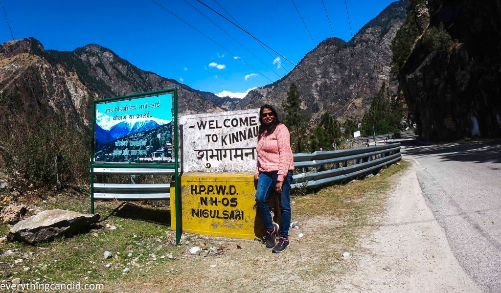 Enter kinnaur valley from here